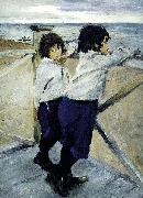 Valentin Serov Children painting